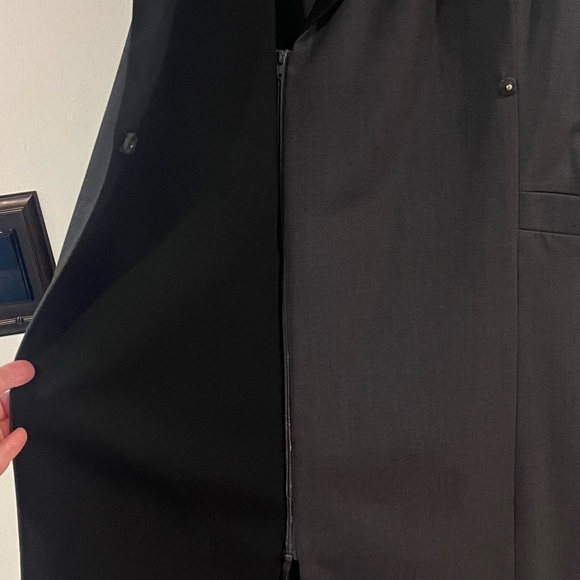 Calvin Klein Black Wrap Dress - Picture 5 of 5